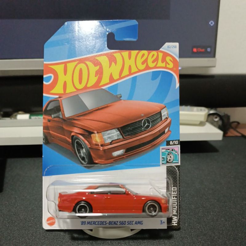 Hot Wheels 89 Mercedes Benz 560 Sec Amg (urat) 