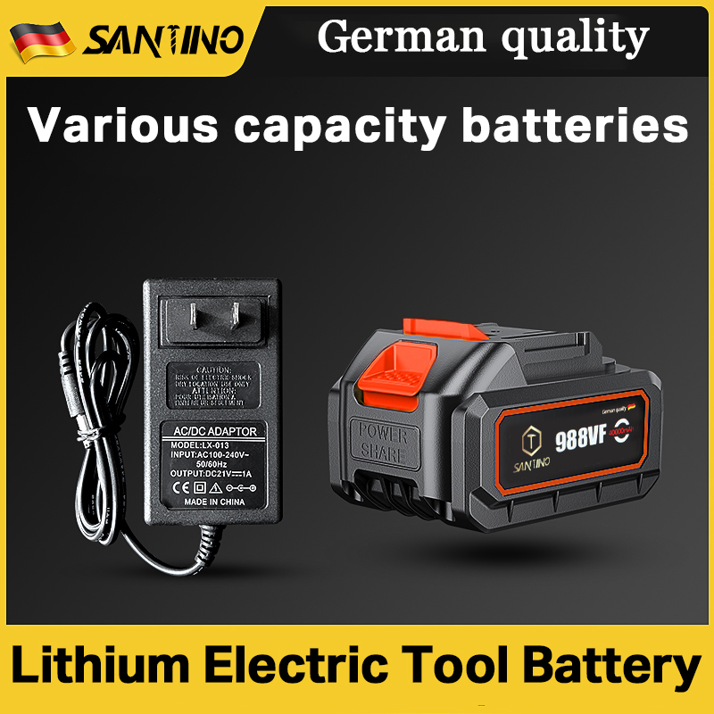 588VF 988VF 1588VF Large capacity lithium battery Cordless battery lawn ...