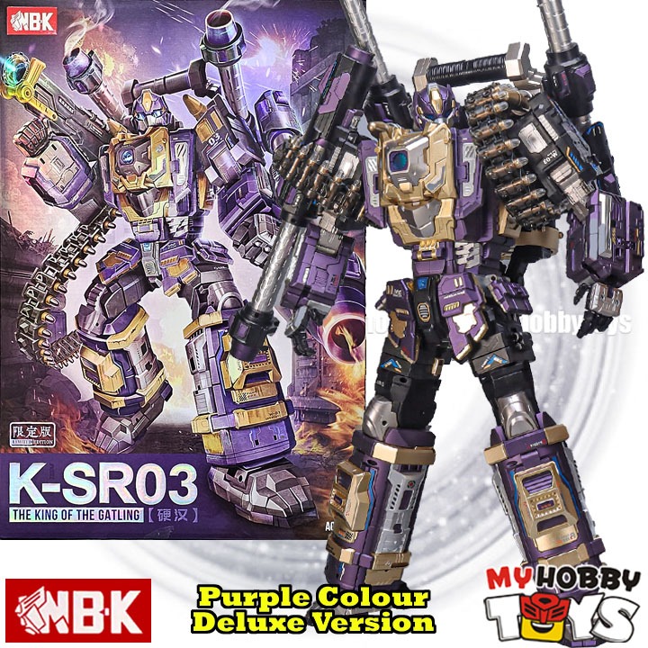 NBK Transformable Robot - K-SR03 K-SR04 The King of the