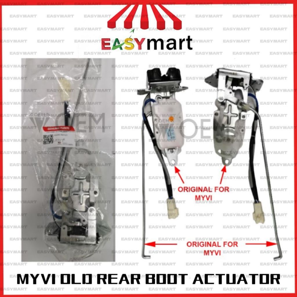 Actuator Rear Boot W/Lock Myvi Old Myvi Lagi Best Alza REAR BORNET ...
