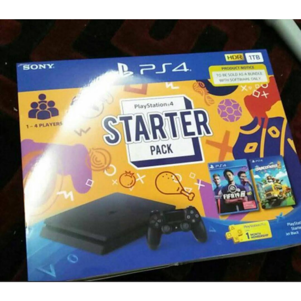 PS4 Starter Pack 1TB (2 Years Warranty) Shopee Malaysia
