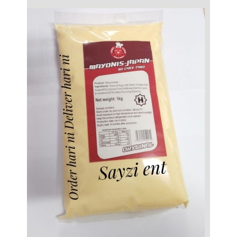 Mayonis Original Chef Tako 1kg | Shopee Malaysia