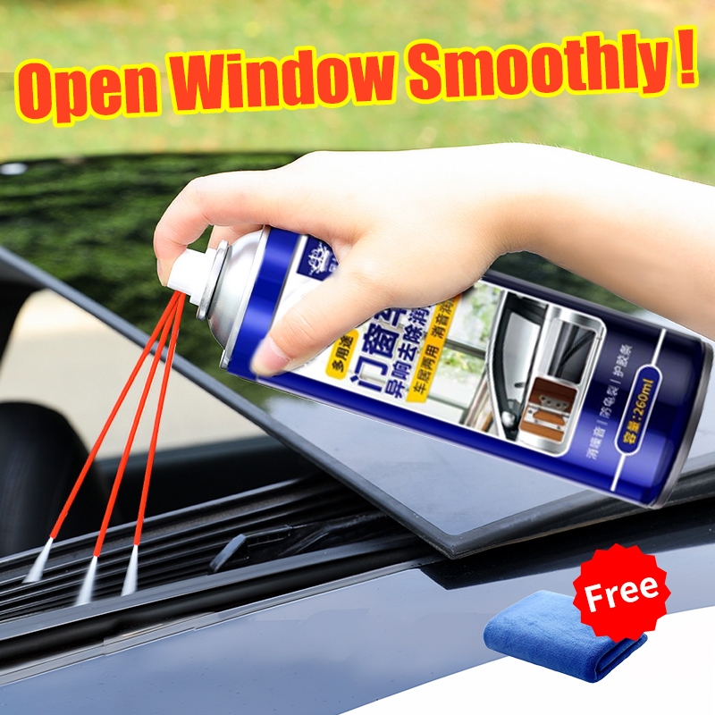 Luckin Mall Car window glass lubricant antiaging car window lubricants