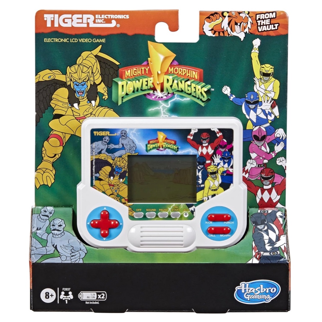 Hasbro Gaming Tiger Electronics Mighty Morphin Power Rangers Electronic ...