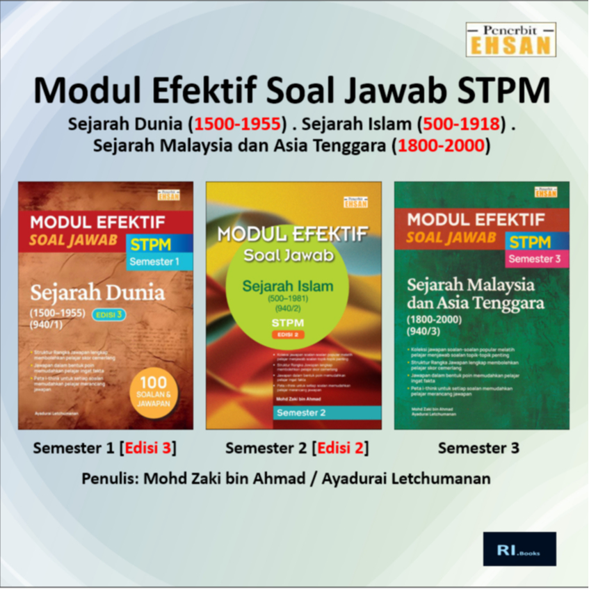 [penerbit Ehsan] Modul Efektif Soal Jawab Sejarah [dunia Islam