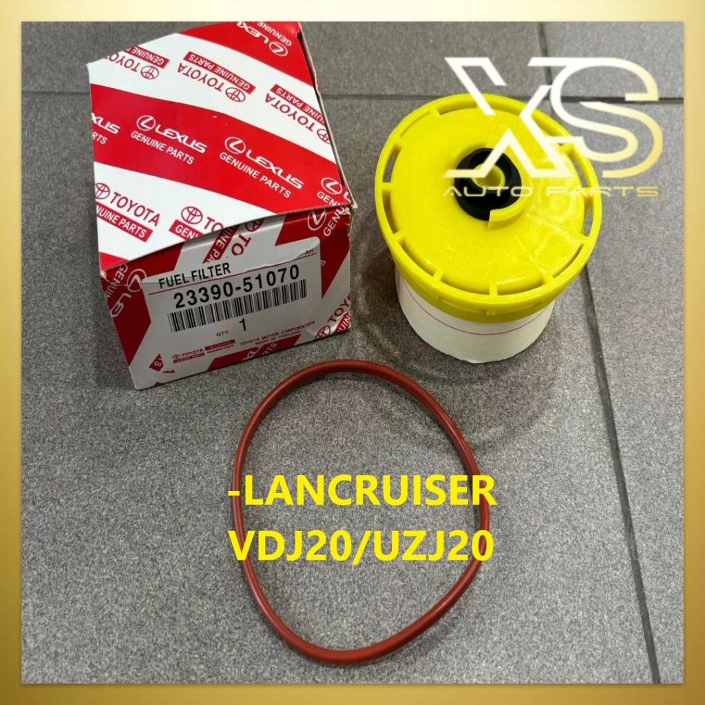 (100 ORIGINAL) 2339051070 TOYOTA FUEL FILTER FOR TOYOTA LAND CRUISER VDJ200 UZJ200 VDJ70 LEXUS