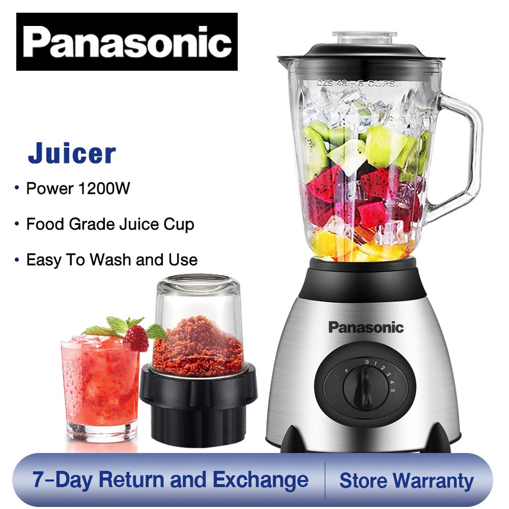 Panasonic Blender 1.75L Multifunctional Fruit Juicer 304 Stainless