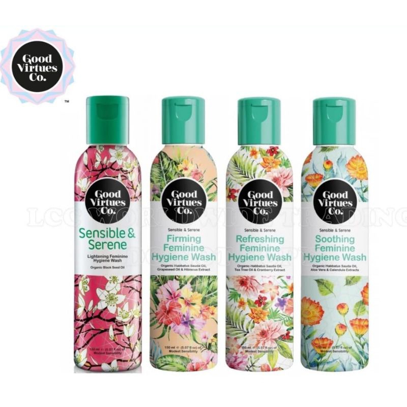 Good Virtues Co. Feminine Wash 150ml Shopee Malaysia