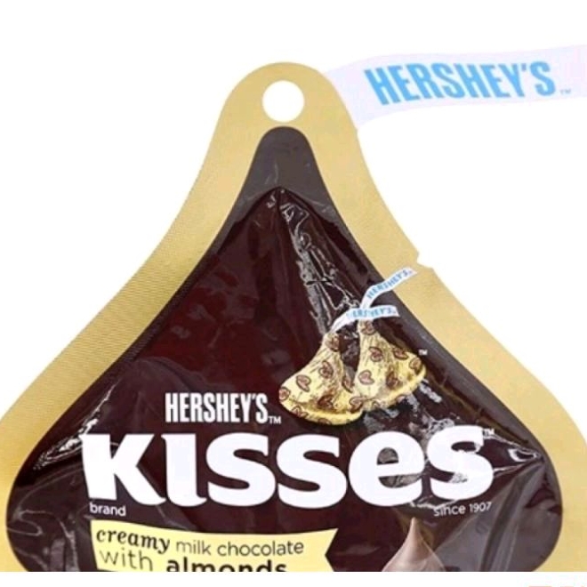 Hersheys Kisses Chocolate Creamy Almond 146g | Shopee Malaysia