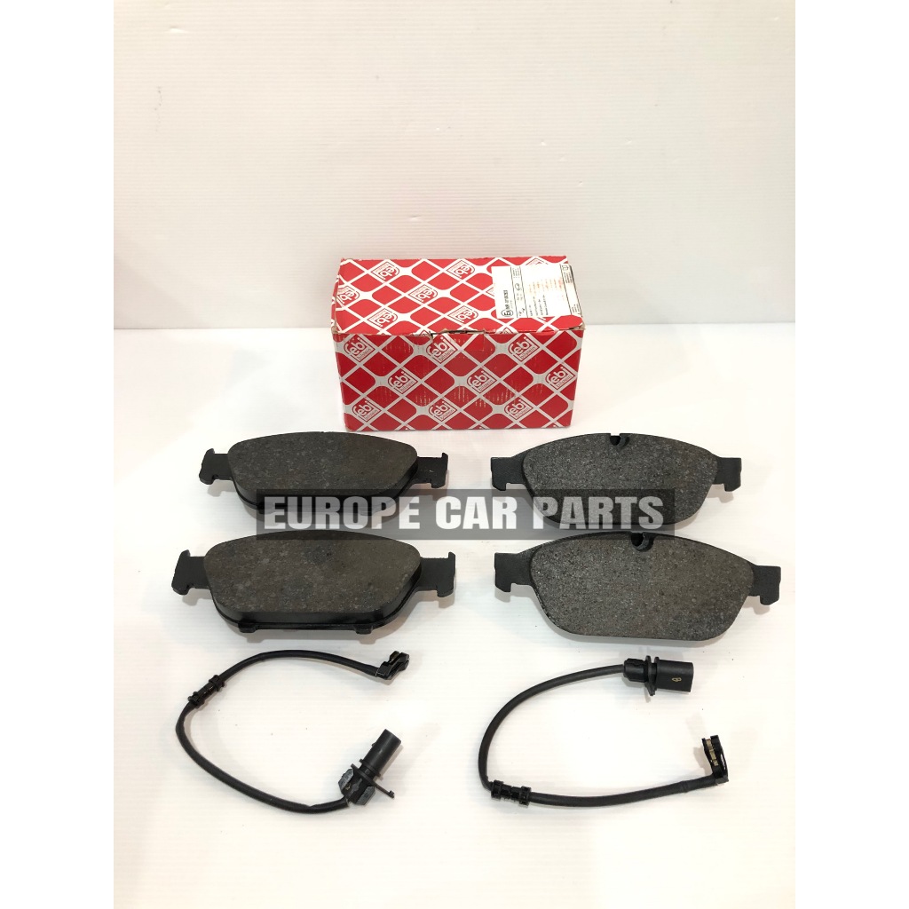 ( 100 FEBI GERMANY ) 4G0698151S FRONT BRAKE PAD SET WITH SENSOR FOR