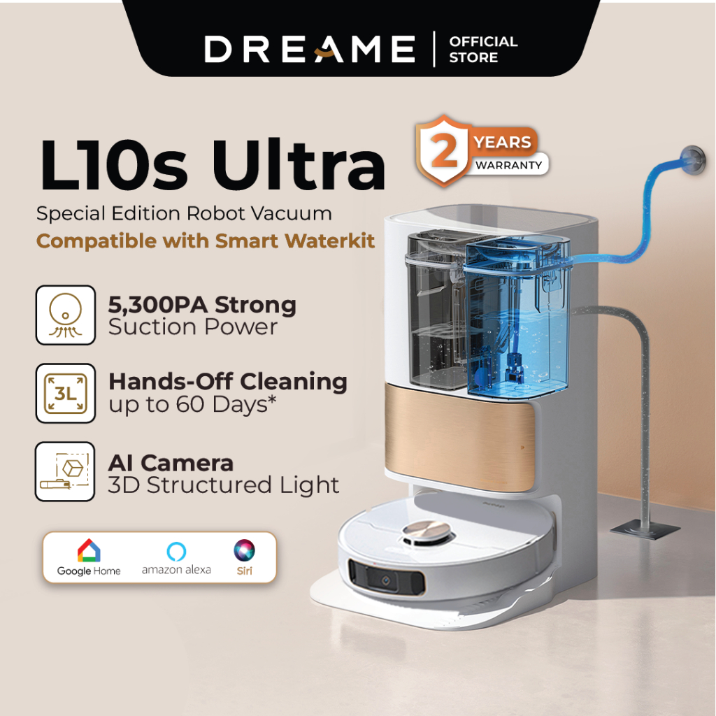 Discover Dreame's Top 3 Homecare Essentials🏡✨ 1️⃣ 𝐃𝐫𝐞𝐚𝐦𝐞𝐁𝐨𝐭 𝐋𝟐𝟎  𝐔𝐥𝐭𝐫𝐚 - Enjoy hands-free and fully automated cleaning. 2️⃣ 𝐃𝐫𝐞𝐚𝐦𝐞  𝐇𝟏𝟐 𝐏𝐫𝐨…