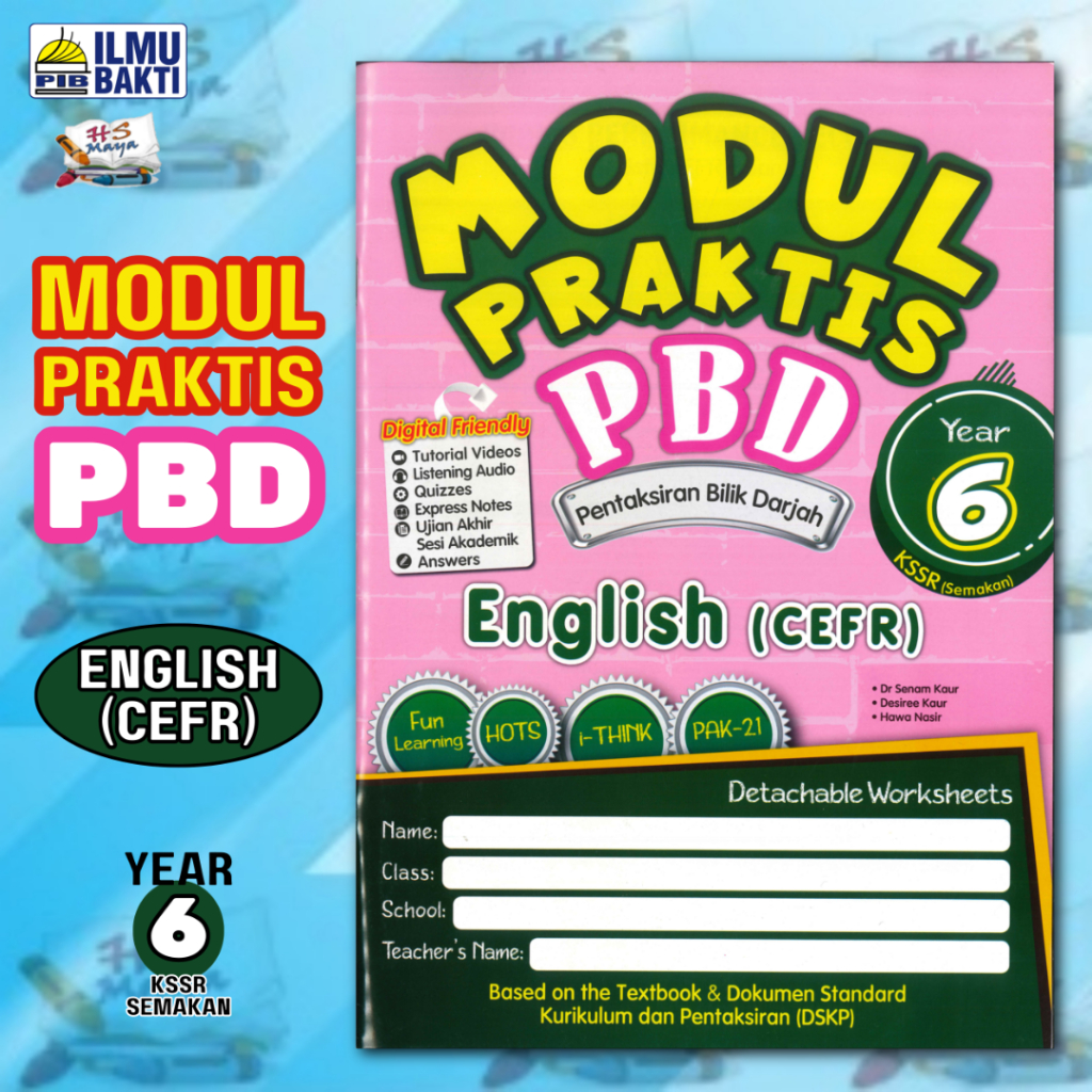 [Buku Latihan] MODUL PRAKTIS PBD ENGLISH (CEFR) YEAR 6 KSSR SEMAKAN ...