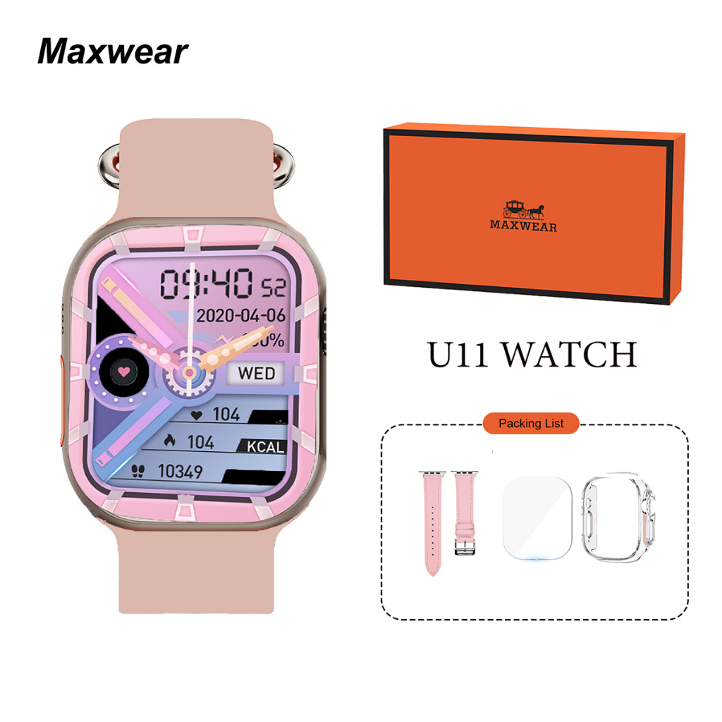 MaxWear U11 ultra 2GB ROM Dynamic lsland Smart Watch Bluetooth