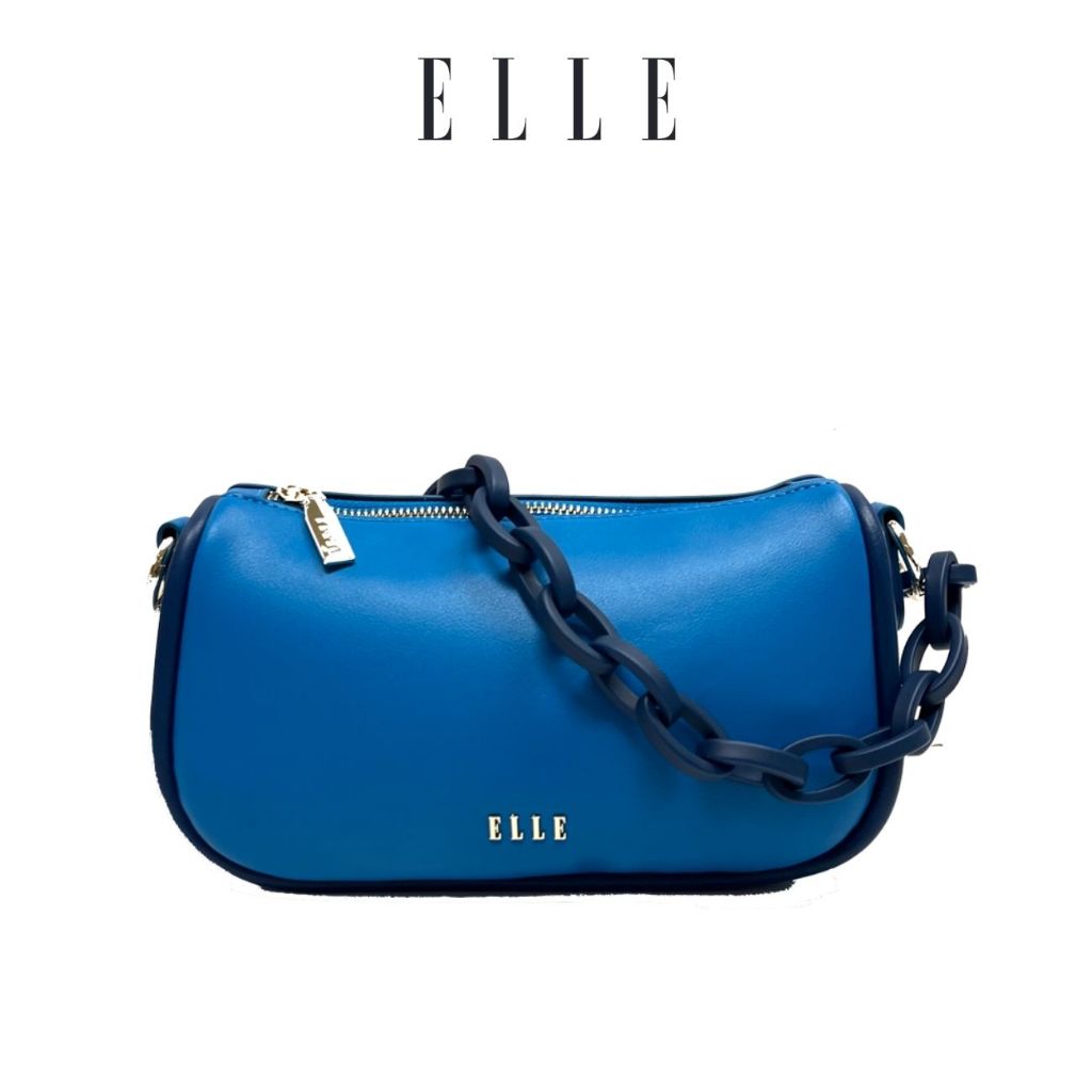 Elle Piper Shoulder Bag 3 Colors Black Blue Red Shopee Malaysia
