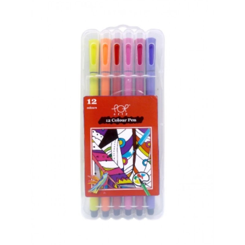 🔥READY STOCK🔥Pop Artz 12 Colour Pen🤸 | Shopee Malaysia