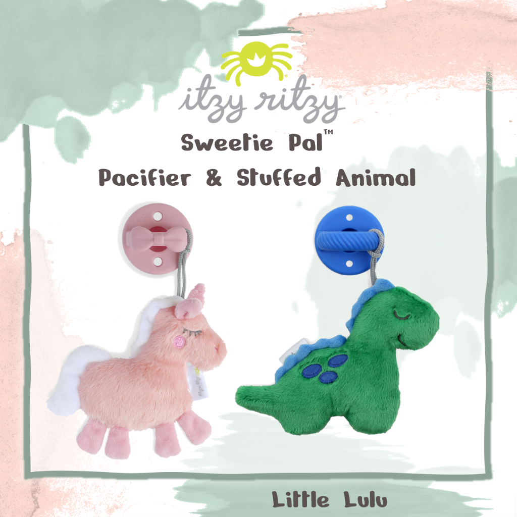 Itzy Ritzy Sweetie Pal™ Pacifier & Stuffed Animal Shopee Malaysia
