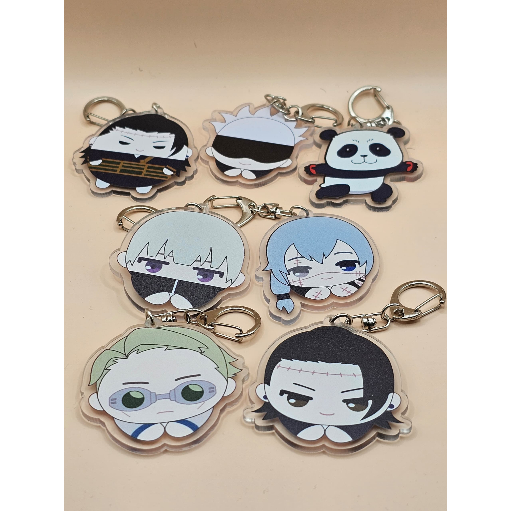 Jujutsu Kaisen Keychains, Acrylic Keychains - READY STOCK | Shopee Malaysia