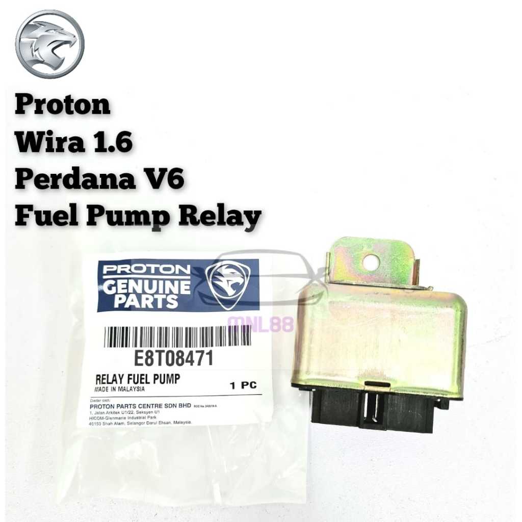 Proton Wira 1.6 Perdana V6 Fuel Pump Relay ( 8PIN ) E8T07471 Shopee