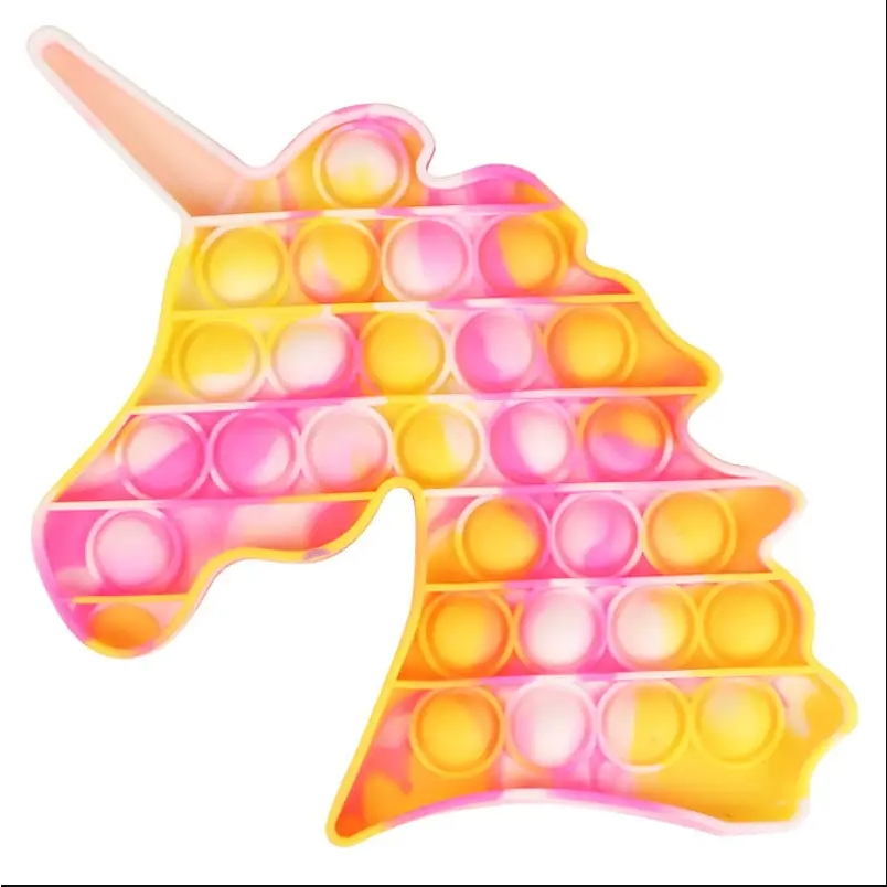 Malaysia POP IT Push bubble sensory rainbow toy Fidget unicorn which ...