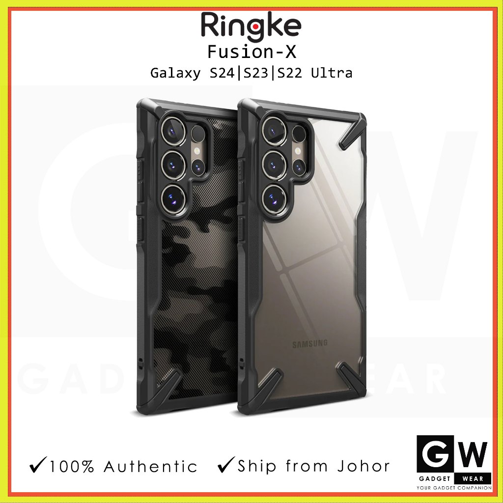 Ringke Fusion X S24 Ultra S23 S22 S20 Plus Ultra S10 Lite