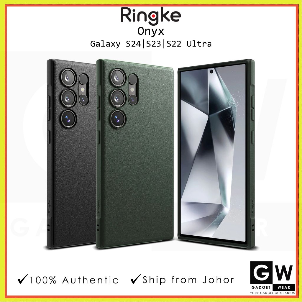 Ringke Onyx Samsung Galaxy S24 S23 S22 Plus Ultra Flexible Tough Tpu