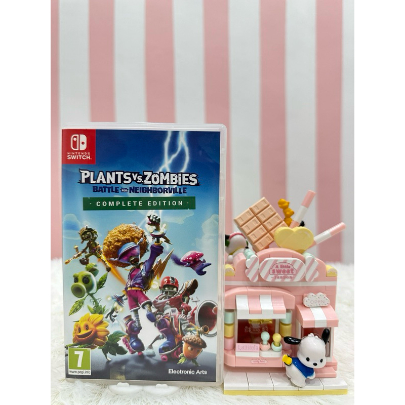 Plants vs Zombies Battle for Neighbourville Complete Edition Nintendo Switch Game USED Shopee Malaysia