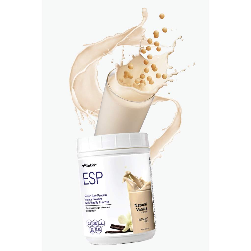 Shaklee Shak Lee ESP Mixed Soy Protein Isolate Powder with Vanilla