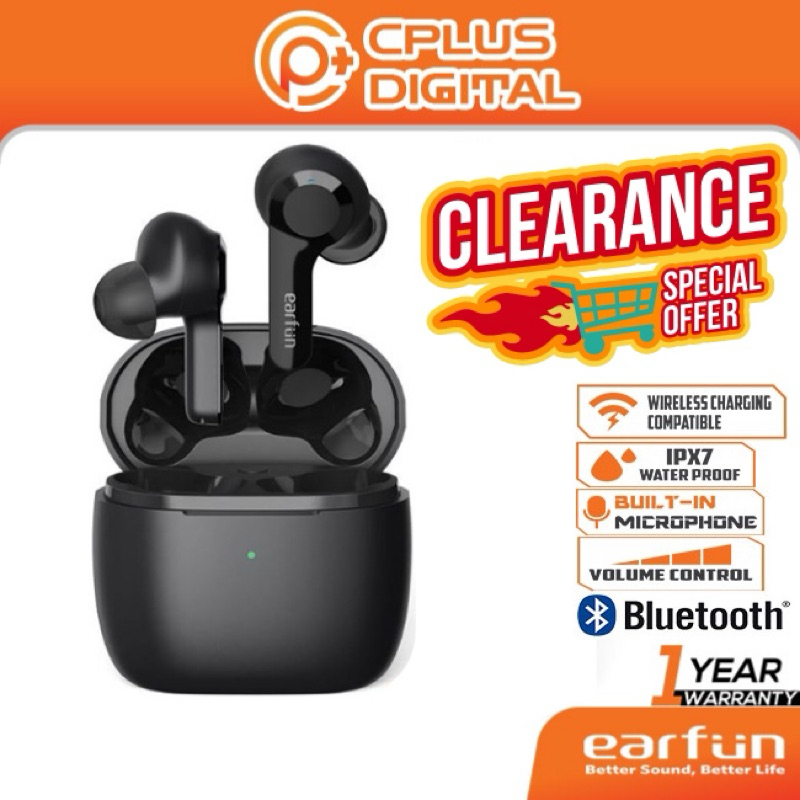 EarFun Air Bluetooth 5.0 Earbuds with 4 Mics Touch Control