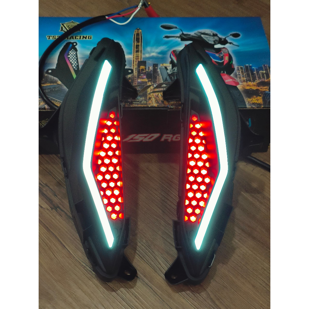 TST Racing LED Pilot Lamp Motor Rs150 v1 v2 Eagle Eye Lightbar Mata ...