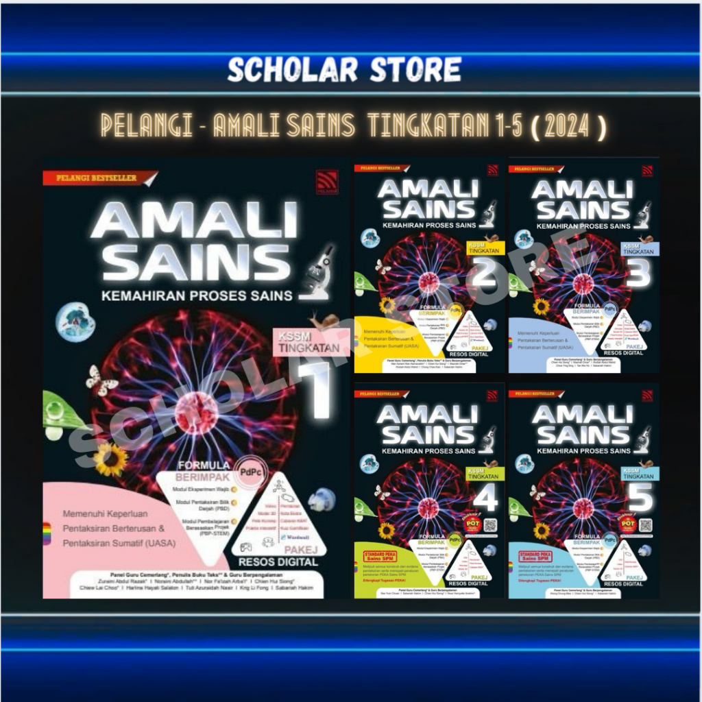 [SCHOLARSTORE] Buku Latihan : AMALI SAINS Tingkatan 1, 2 , 3 , 4 & 5 ...