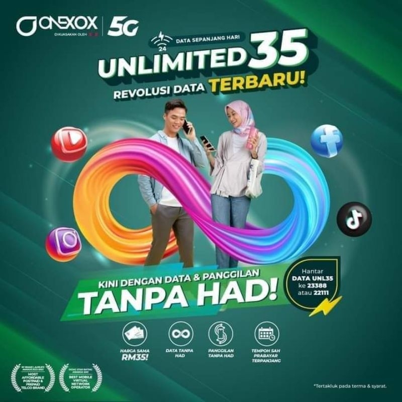 UNLIMITED DATA UNLIMITED HOTSPOT FUP 200GB PREPAID(READY CREDIT RM5.30 ...