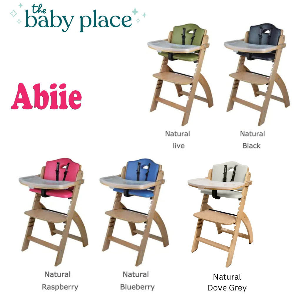 Abiie Beyond Junior Y Wooden High Chair Natural Shopee Malaysia