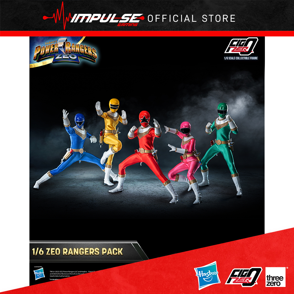 Power Rangers ZeoFigZero 1/6 Zeo Rangers Pack – threezero store