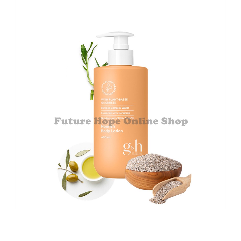 Amway G&H Nourish Body Lotion 400ml Shopee Malaysia