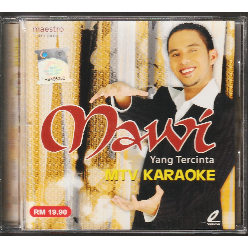 VCD MAWI YANG TERCINTA MTV KARAOKE ( ORIGINAL TERPAKAI VCD ) Shopee