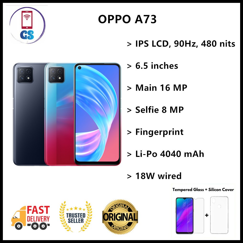 OPPO A73 5G / OPPO F9 4G / OPPO F11 4G - 8GB RAM + 256GB ROM - Original ...