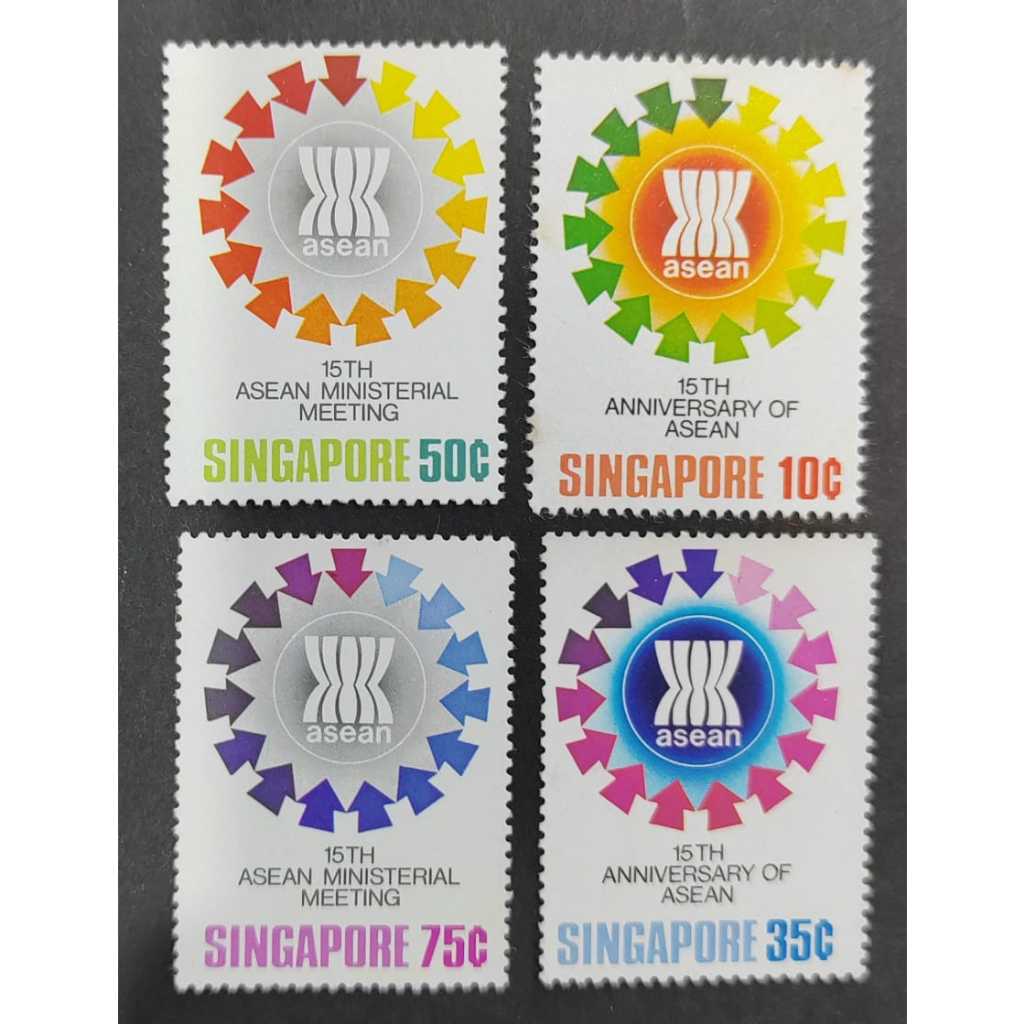 SINGAPORE, 1982 The 15th Anniversary of Association of South East Asian ...