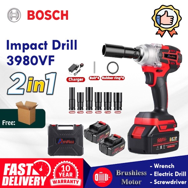 Impact wrench electric discount bosch