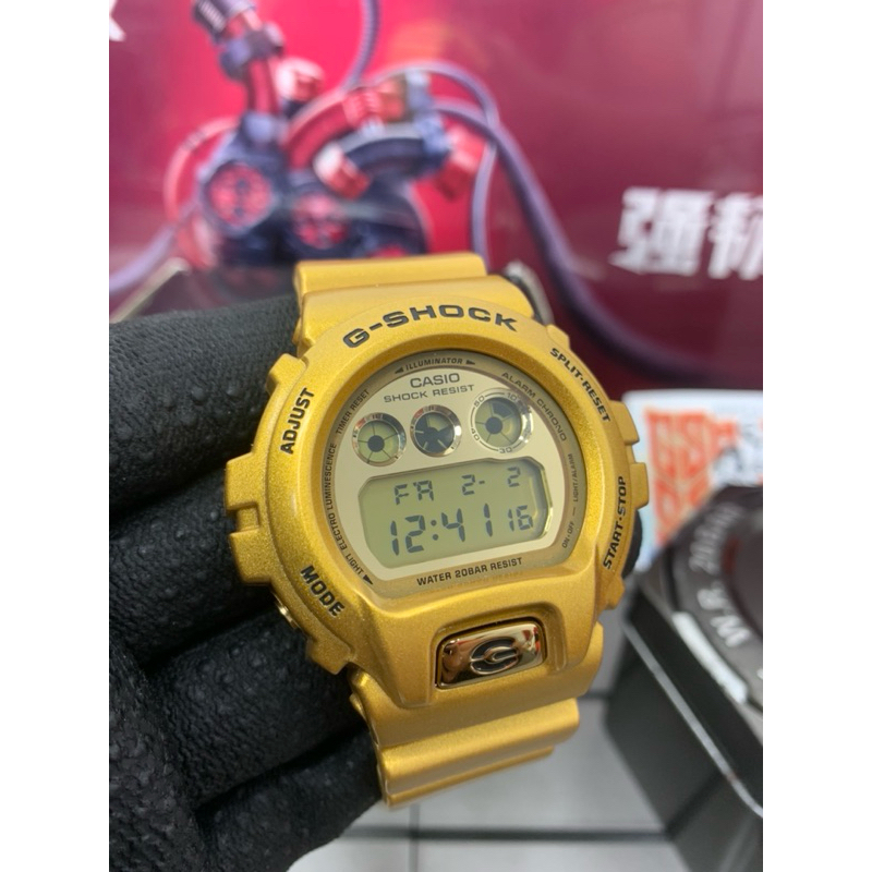 Original Gshock DW-6900GD-9DR / Crazy Color / Gshock Gold / DW69
