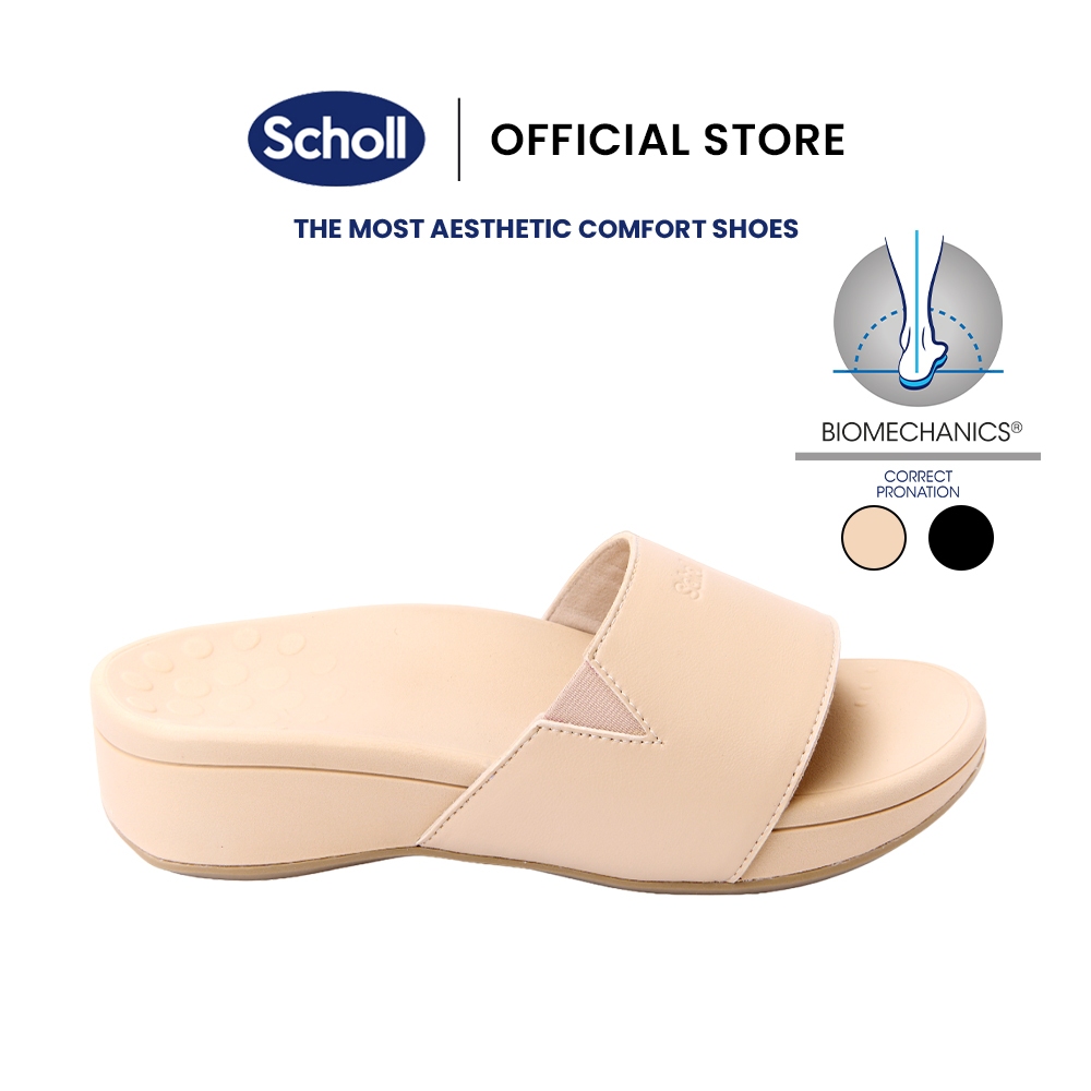 SCHOLL Women s Sandals Scalloped Heel Biom Jada Model 1F B394 Shopee Malaysia