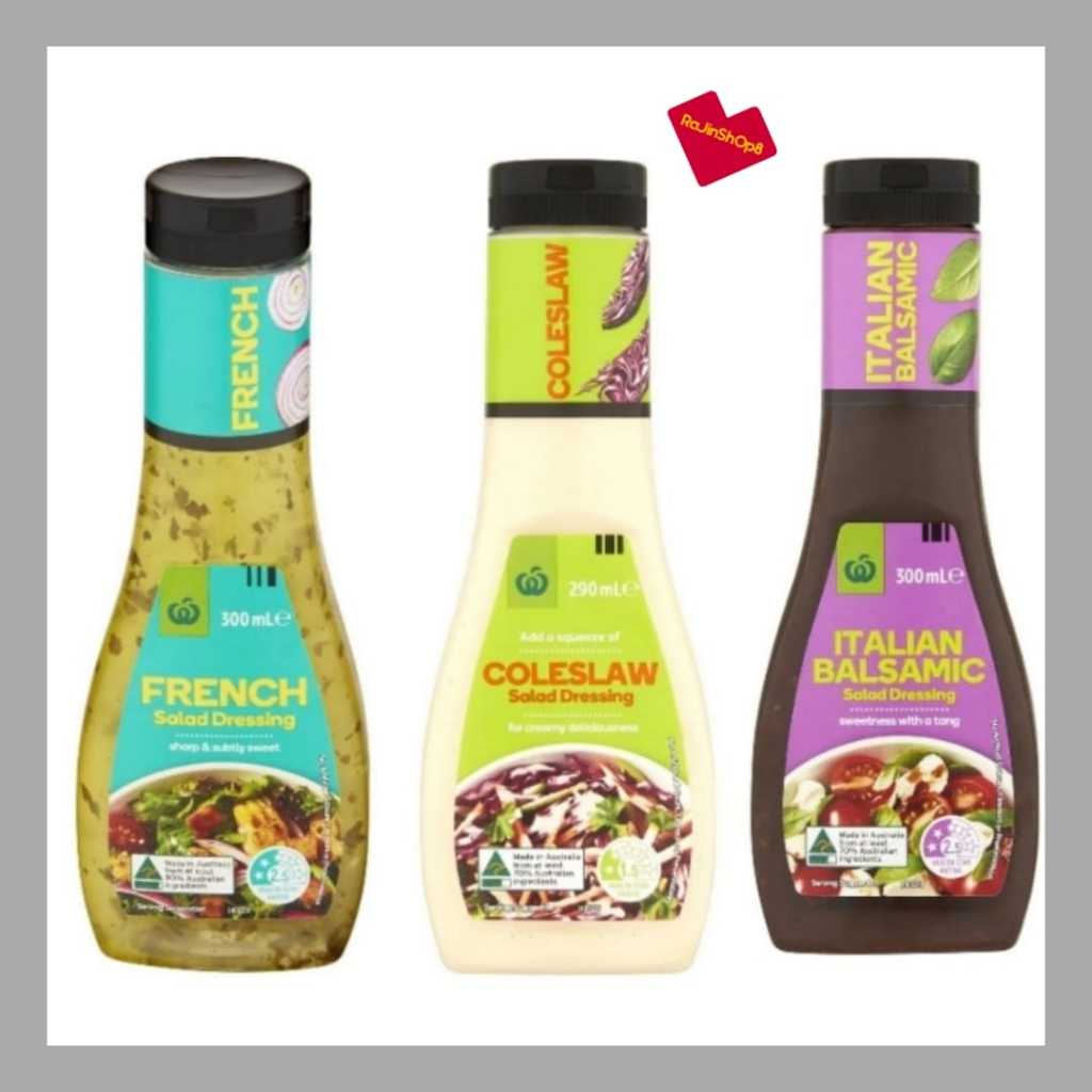 Woolworths Coleslaw Salad Dressing 290mL / Woolworths Dressing 99 Free