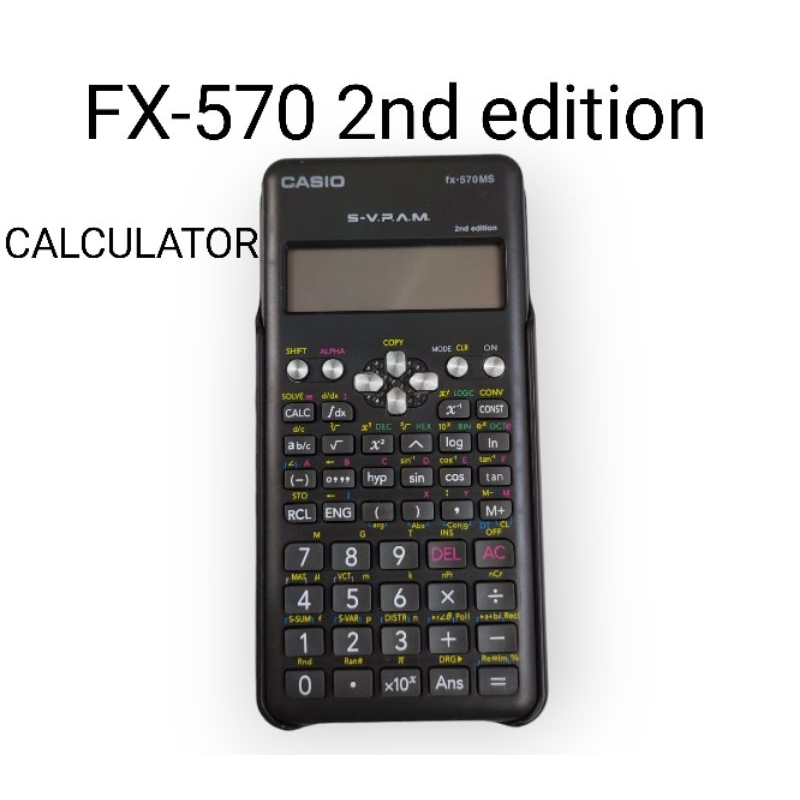 SCIENTIFIC CALCULATOR FX 570MS 2AND EDITION Shopee Malaysia