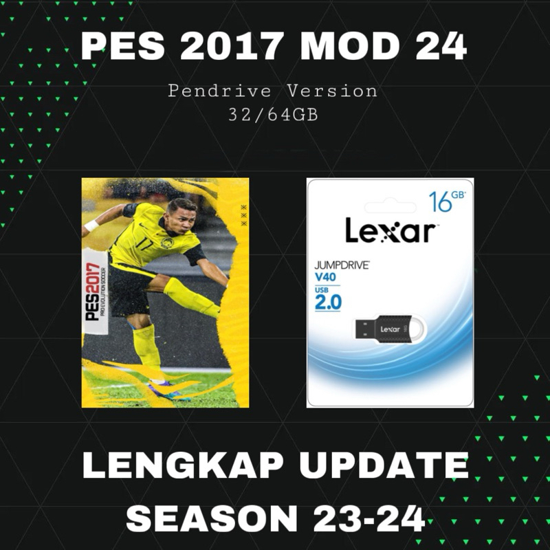 PATCH LIGA MALAYSIA 20242025 BAGI PES 17 TERMASUK GAME Shopee Malaysia