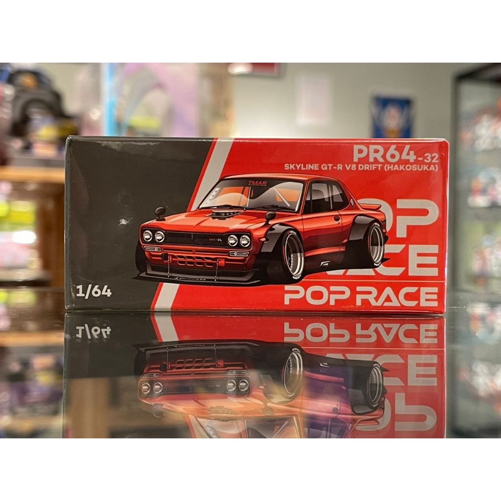 Pr640032 Pop Race Skyline Gt-r V8 Drift (hakosuka) 