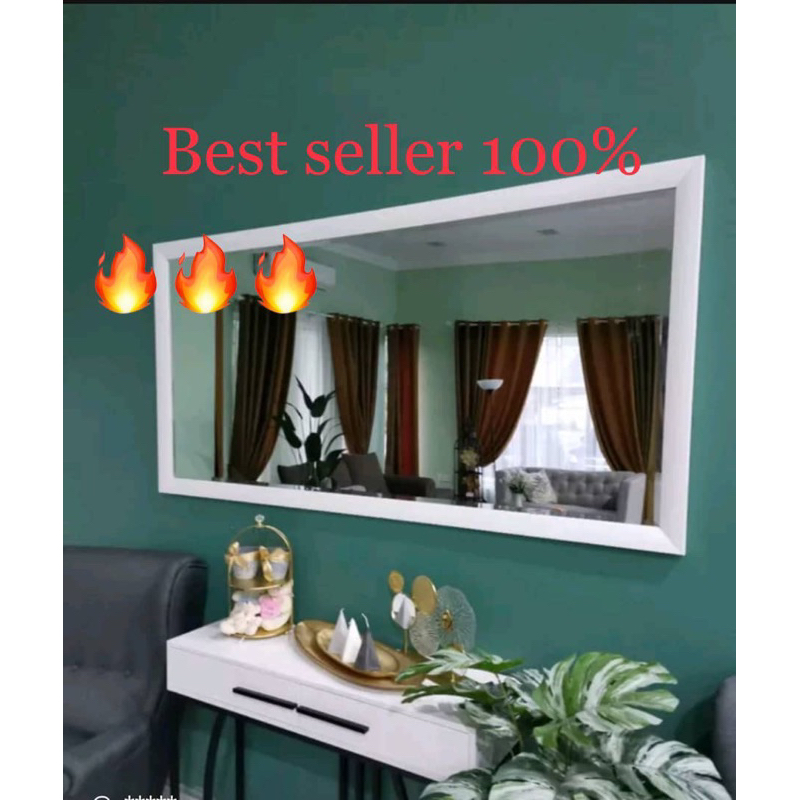 CERMIN DINDING GANTUNG BESAR/BIG WALL MIRROR HIGHT QUALITY (WARRANTY