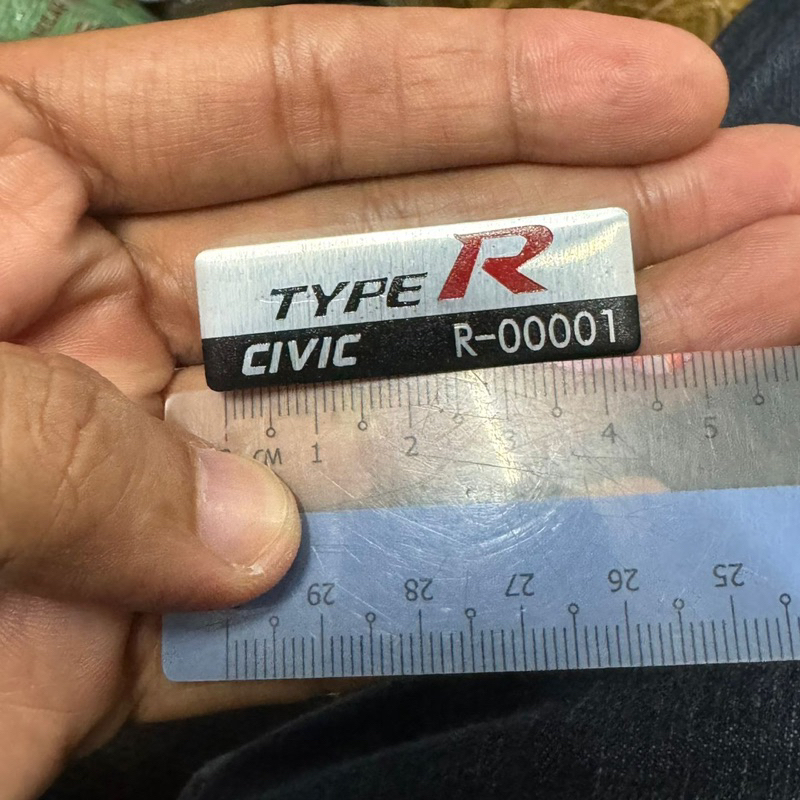 civic type r emblem stiker siri/Type r fk8 fl5 dc5 fd2r | Shopee Malaysia