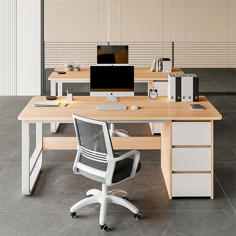 OneStopShop™Computer Office Table With Drawer Cabinet Home Study Table ...
