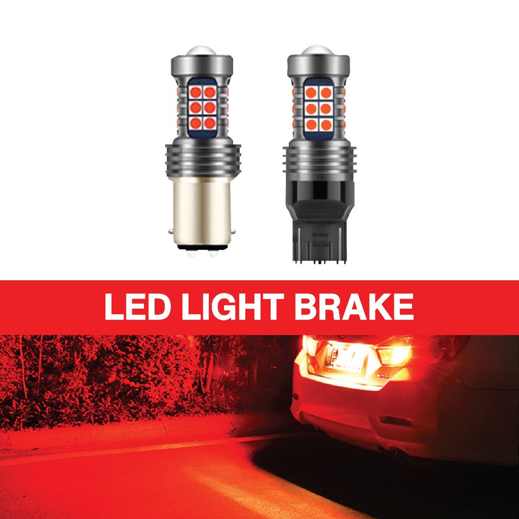 27LED Car Brake Light Bulb Flash Non Flash T20 7443 1157 P21 5W