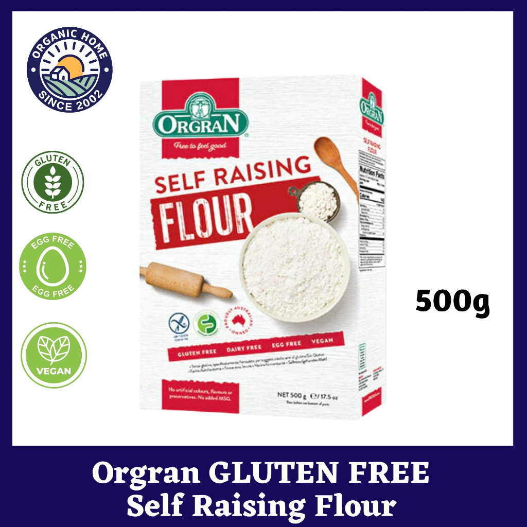 Orgran GLUTEN FREE Self Raising Flour / 500G | Shopee Malaysia