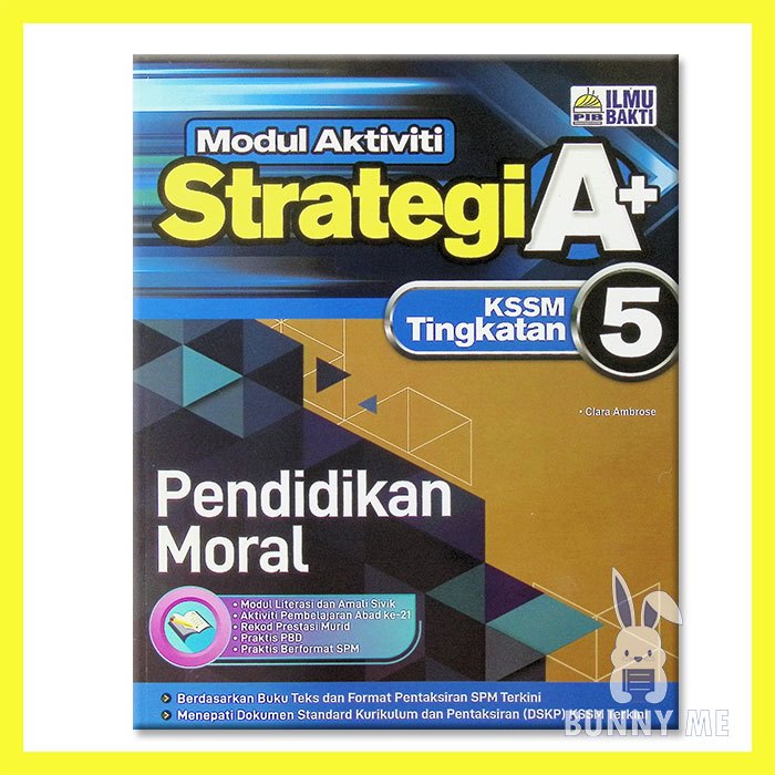 Bunny Buku Sekolah Modul Aktiviti Strategi A Kssm Tingkatan Buku Kerja Ilmu Bakti